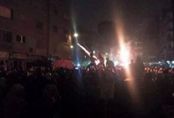 مسيرة ليلية بالمعادي تطالب برحيل العسكر