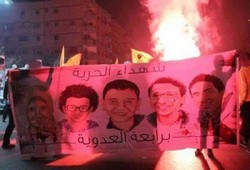 ثوار مدينة نصر في مسيرتين ضد الانقلاب الدموي