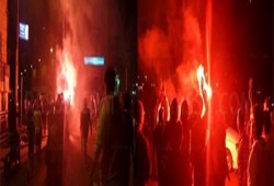 فديو.. مسيرة ليلية بالخانكة تدعو للاصطفاف في انتفاضة 25 يناير