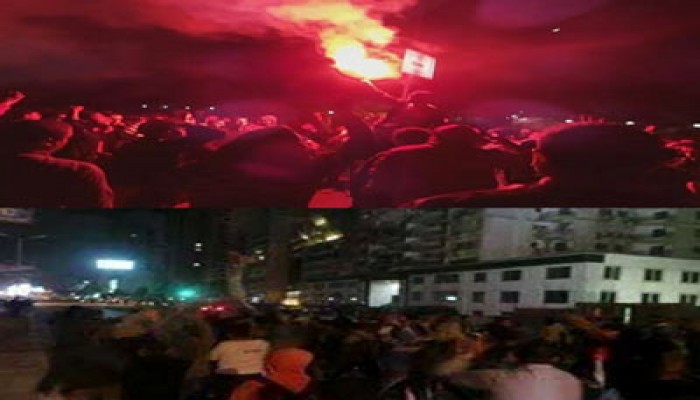 فعالية ثورية بمغاغة تهتف باسقاط حكم العسكر