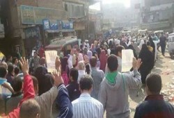 فيديو.. ثوار شبين القناطر يهتفون بإسقاط الانقلاب