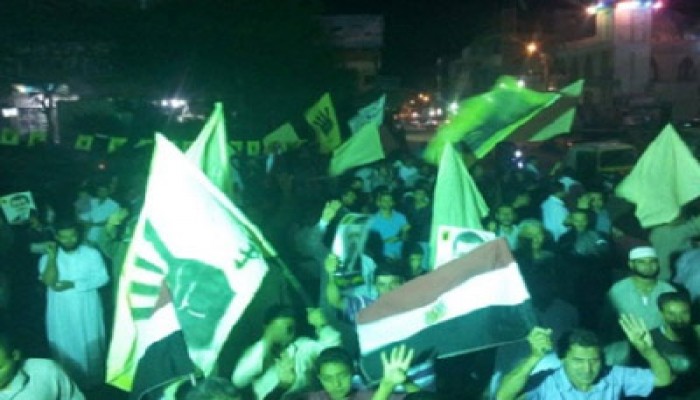 مسيرة ليلية حاشدة بالسادات تهتف بإسقاط الانقلاب