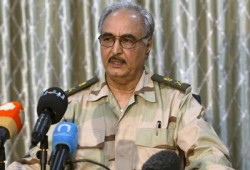 طيران الخائن حفتر يقصف محطة لتوليد الكهرباء في سرت