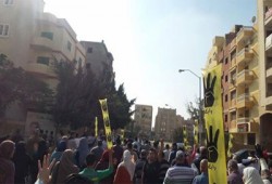 بالصور.. مسيرة حاشدة لثوار أكتوبر في أسبوع "معًا.. ننقذ مصر"