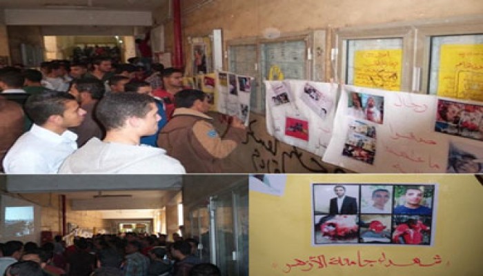 معرض صور بطب جامعة المنصورة لفضح جرائم العسكر