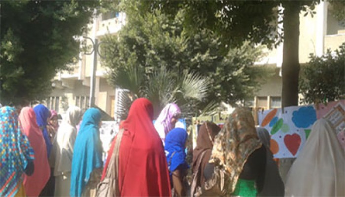 معرض مصور بجامعة الفيوم بعنوان "حلمنا لا يمكن يموت"