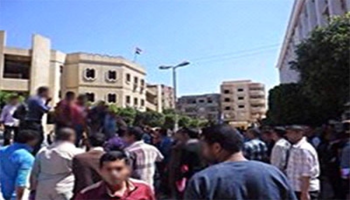 أمن الانقلاب يعتدي على وقفة بأزهر طنطا والطلاب يتصدون لهم
