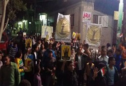 مسيرة حاشدة بأبو سليمان تدعو لتوحيد الصف الثوري