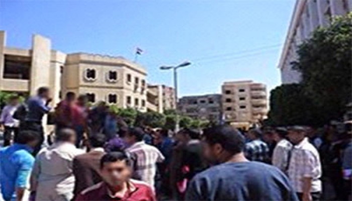 مسيرة لطلاب أزهر طنطا رفضًا لتبرئة المخلوع وعصابته