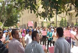 طلاب أزهر دمياط ينتفضون ضد مهرجان البراءة للجميع