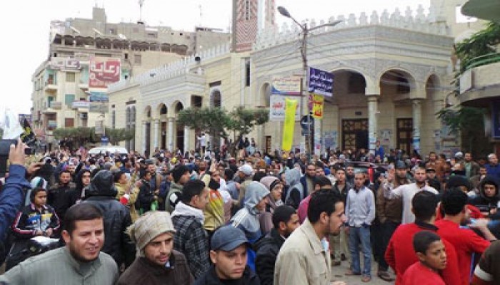 مسيرة طلابية بيوسف الصديق تهتف بإسقاط حكم العسكر