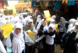 طلاب مركز الفيوم ينتفضون للدعوة لتوحيد الصف الثوري