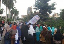 بالصور..طلاب عين شمس يؤيدون مظاهرات 28 نوفمبر