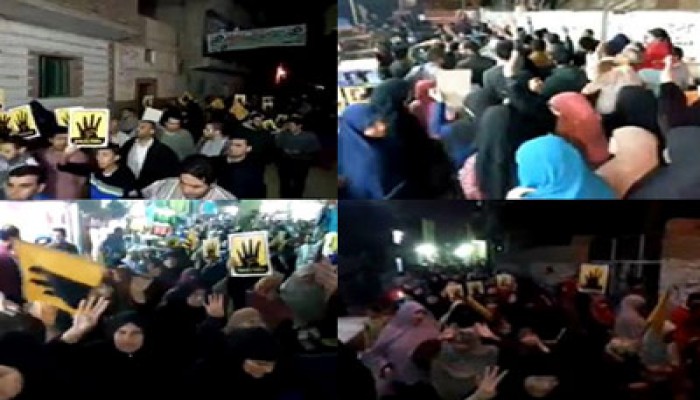 بالصور.. الآلاف في كرداسة يطالبون بعودة الشرعية