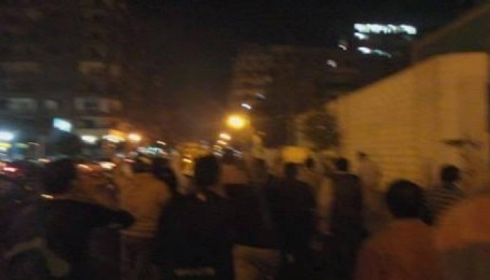 مباشر.. مسيرة ليلية بديرب نجم رفضًا للانقلاب الدموي
