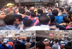 بالصور.. الآلاف يحتشدون في مسيرة كبرى بالمطرية