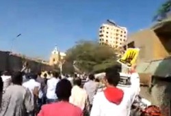 أهالي إمبابة في يوم ثوري حاشد يطالبون بإسقاط الانقلاب