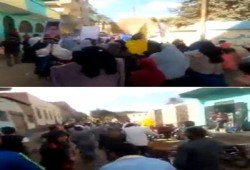 بالصور.. مسيرة حاشدة بالعياط تطالب بإعدام السفاح