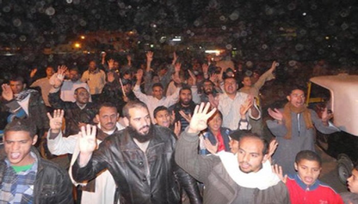 مسيرة لطالبات ديروط بأسيوط تطالب بالإفراج عن الحرائر