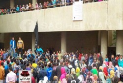 طلاب حلوان يبدءون فعالياتهم في ذكرى محمد محمود