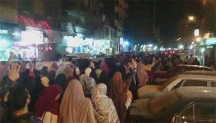 ثوار عين شمس في فعالية مفاجئة تضامنًا مع انتفاضة السجون