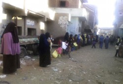 فيديو.. مسيرة طلابية بسنوفر تطالب بعودة ‏الجيش لثكناته