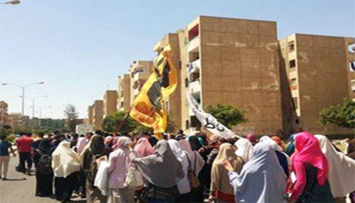 مسيرة لطلاب جامعتي السادات والأزهر تضامنًا مع المعتقلين