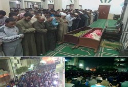بالصور.. الآلاف يشيعون جنازة شهيدي ناهيا