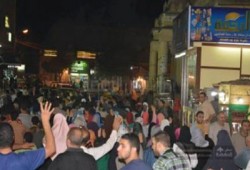 مسيرة ليلية بمنشاة عبد الله تهتف: "حق شهيدي إعدام السيسي"