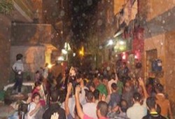 ثوار ناهيا يواصلون حراكهم الثوري متوعدين بإسقاط الانقلاب