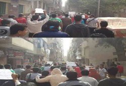 بالصور.. ثوار عين شمس ينتفضون رغم رصاص الانقلاب