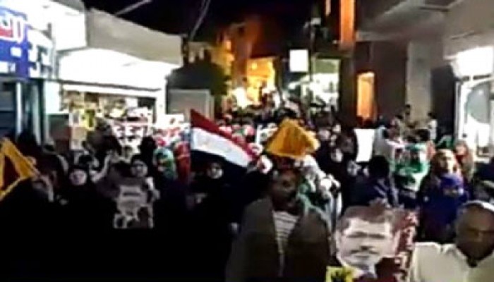 مسيرة حاشدة في كرداسة تهتف: لن يحكمنا العسكر