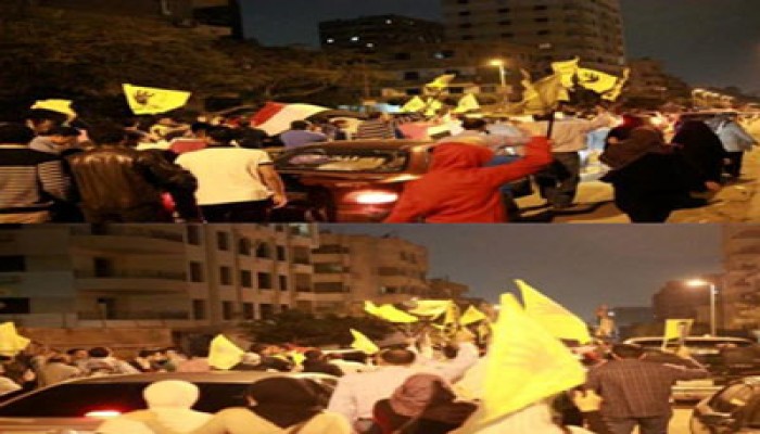 بالصور.. مسيرة ثوار مدينة نصر