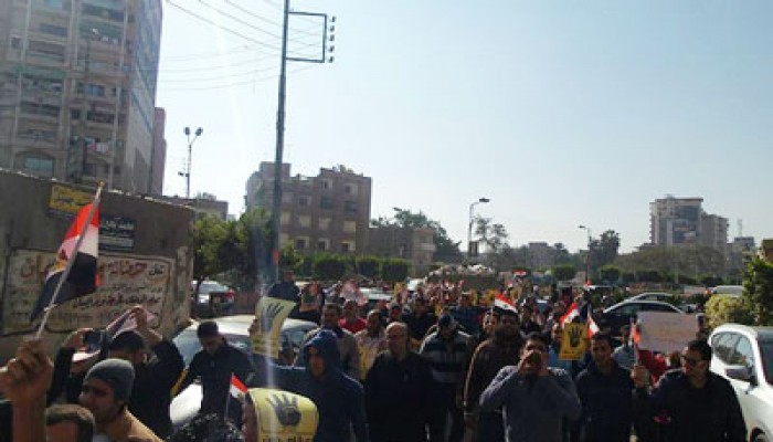 مسيرة تجوب قرى مركز المنصورة رفضًا لاعتقال الطلاب