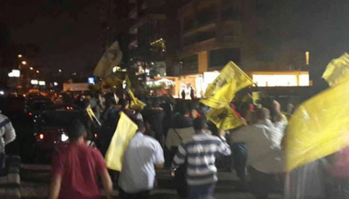 ثوار مدينة نصر يتظاهرون أمام النادي الأهلي رفضًا للانقلاب