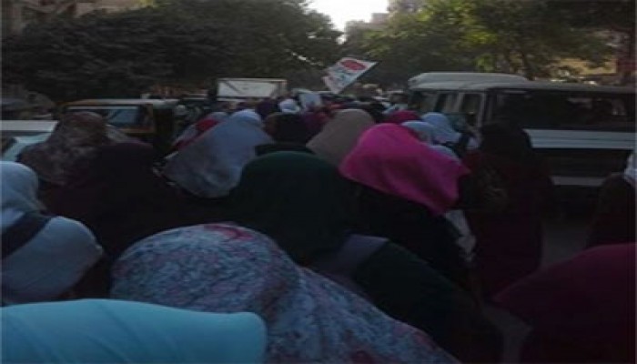 مفاجأة بالصور .."طلاب ضد الانقلاب" وسط حلوان