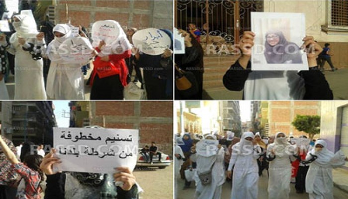 طالبات أزهر المنصورة ينتفضن تنديدًا بتهجير أهالي سيناء قسريًّا