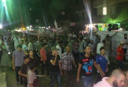مسيرة ليلية لأهالي أرض اللواء تندد بجرائم العسكر في سيناء