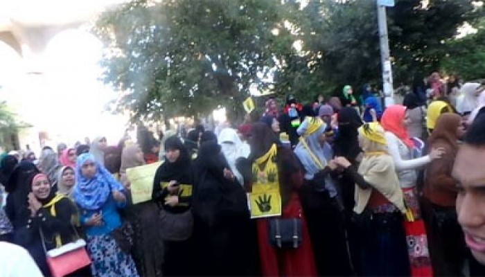 طلاب أزهر دمياط ينتفضون للمطالبة بالحرية لزملائهم المعتقلين