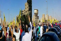 بالصور.. مسيرة ثوار مدينة نصر تتحدى ميليشيات الانقلاب