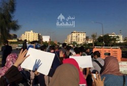 مسيرة مفاجئة لـ«طلاب ضد الانقلاب» بجامعات ومعاهد 6 أكتوبر