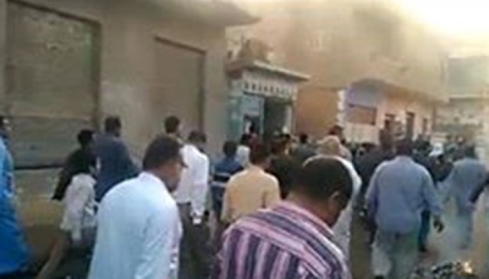 جنازة مهيبة لشهيد جامعة الإسكندرية بقريته بالمنوفية