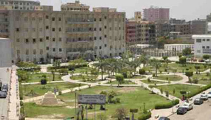 مسيرة طلابية بجامعة بني سويف تهتف بالحرية لزملائهم