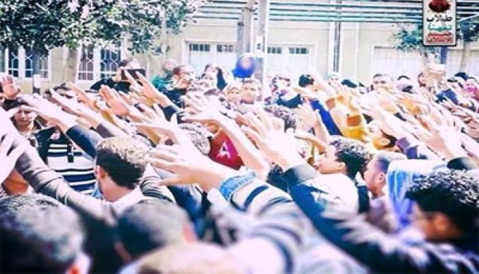 الانقلاب يقتحم شريعة تقهنا الأشراف ويعتقل عددً من الطلاب