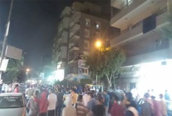 مسيرة حاشدة لثوار حلوان تتوعد الانقلاب بالقصاص