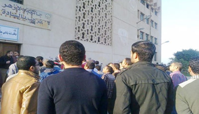 طلاب أزهر أسيوط يتوعدون الانقلاب بعد اعتقال 35 منهم