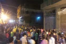 مسيرة ليلية بعين شمس تهتف ضد ميليشيات الانقلاب
