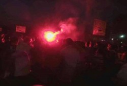 مسيرة ليلية بالمنصورة تهتف بالقصاص والحرية للحرائر