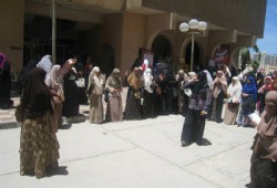 وقفة لطالبات علوم الإسكندرية تطالب بالإفراج عن أسماء أبو بكر