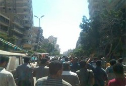 مظاهرة لطلاب مزغونة تهتف بالقصاص والحرية للمعتقلين